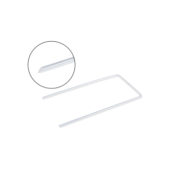 KOTWY OCYNKOWANE do agrotkaniny, agrowłókniny 3 mm 70x150x150 mm 100 szt.