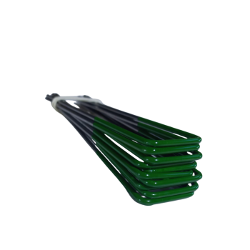 Kotwy stalowe zielone 4 mm 30x150x150 mm 60 szt.