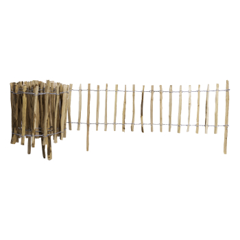 Płotek leszczynowy z nóżkami H 35 7-8 cm dł. 5m