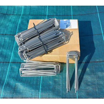 KOTWY STALOWE do agrotkaniny, agrowłókniny 3 mm 30x150x150 mm 100 szt.